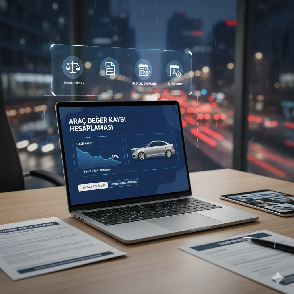 Araç Değer Kaybı Hesaplaması ve Sigortadan Talep Süreci